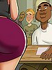 All he does in every class is imagine that he's fucking her - Hot for Ms. Cross by dirty comics