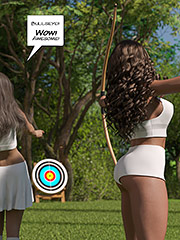 You missed the target but that tree never stood a chance - The ring of the Roman Empress 11 by Tab109