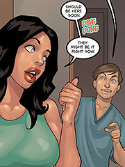 You think we're lucky enough to have a pizza delivery guy who is cute with a big cock - The poker game 4