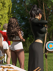 You missed the target but that tree never stood a chance - The ring of the Roman Empress 11 by Tab109