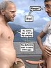 Suck on my big manager cock - Elsa poolside by Dark Lord