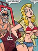 He asked his wife to wear a bikini with the symbol of the suit of spades in black - Anacondas, The queen of spades by welcomix (tufos)