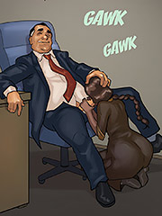 It mean enormous, you cock is so thick it belongs on a donkey - The mayor 6