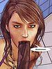 You cock is much bigger than my boyfriend's - The adventures of helen by Interracial comics