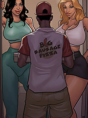 I promise once I get your big black cock between my tits you won't even know he's here - The poker game 4