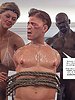 Shall I tell you how easy it was to get her to fuck and suck these huge black dicks - Home to soon by Tab109