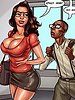 This tight pussy is milking my cock - Detention by Black n White comics 2016