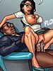 It feels so good - Detention 2 (Mature porn cartoon) by Black n White