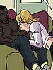 Got a couple of white bitches here is need of some big black dick - Roadside assistance by Interracial comics