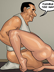 I feel your pussy muscles squeezing hard on my cock - The mayor 6